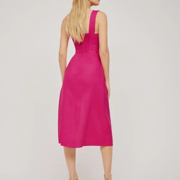 Reformation - Seaside Linen Dress - Picture 2 of 4